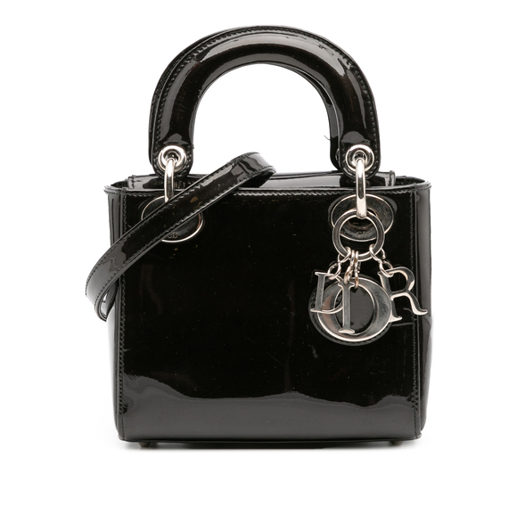 Pre-Loved Dior Mini Patent Lady Dior - Picture 1 of 11